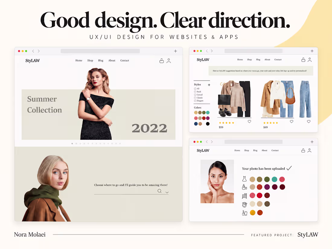 Cover image for UX/UI Design for Websites & Apps