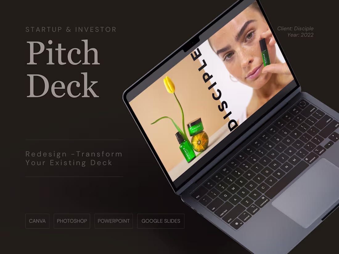 Cover image for Pitch Deck Redesign - Upgrade Your Existing Deck