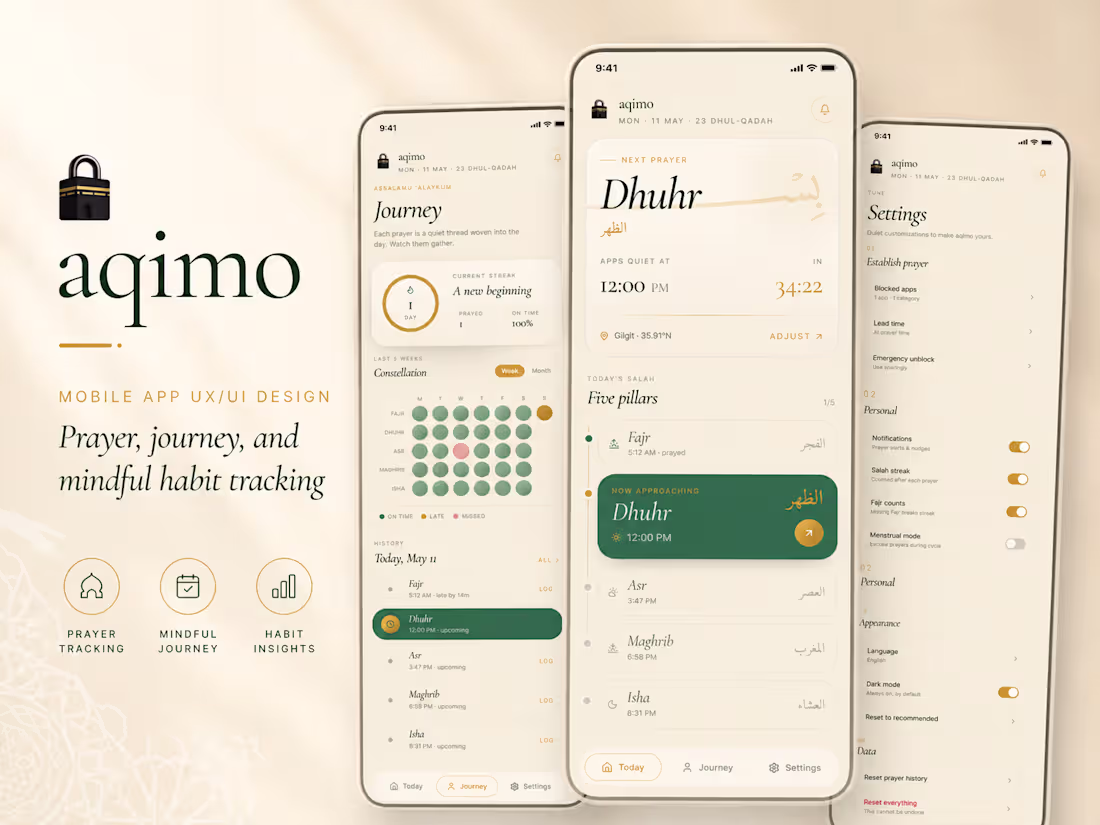 Cover image for Aqimo Mobile App Redesign
This project