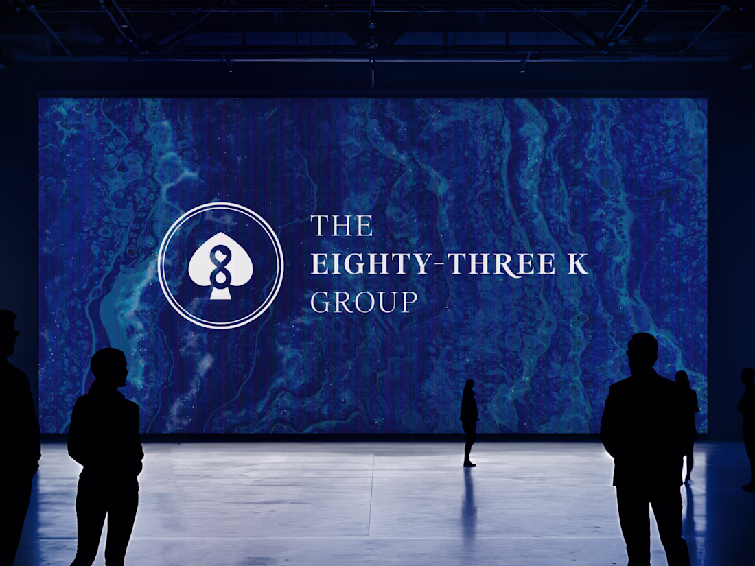 Cover image for Eighty-Three K Group Brand Identity Development