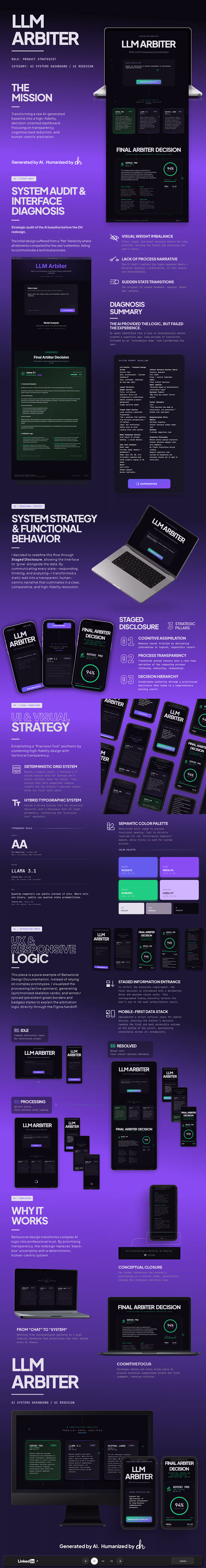 Cover image for LLM Arbiter | UI &
