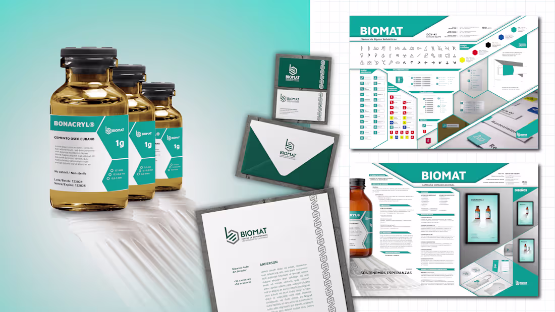 Cover image for CASE STUDY
Biomat needed a brand