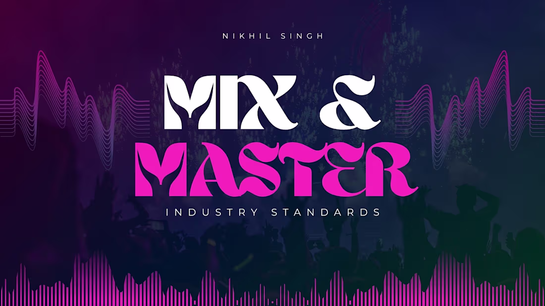 Cover image for Professional Mixing & Mastering Service with Industry Standards