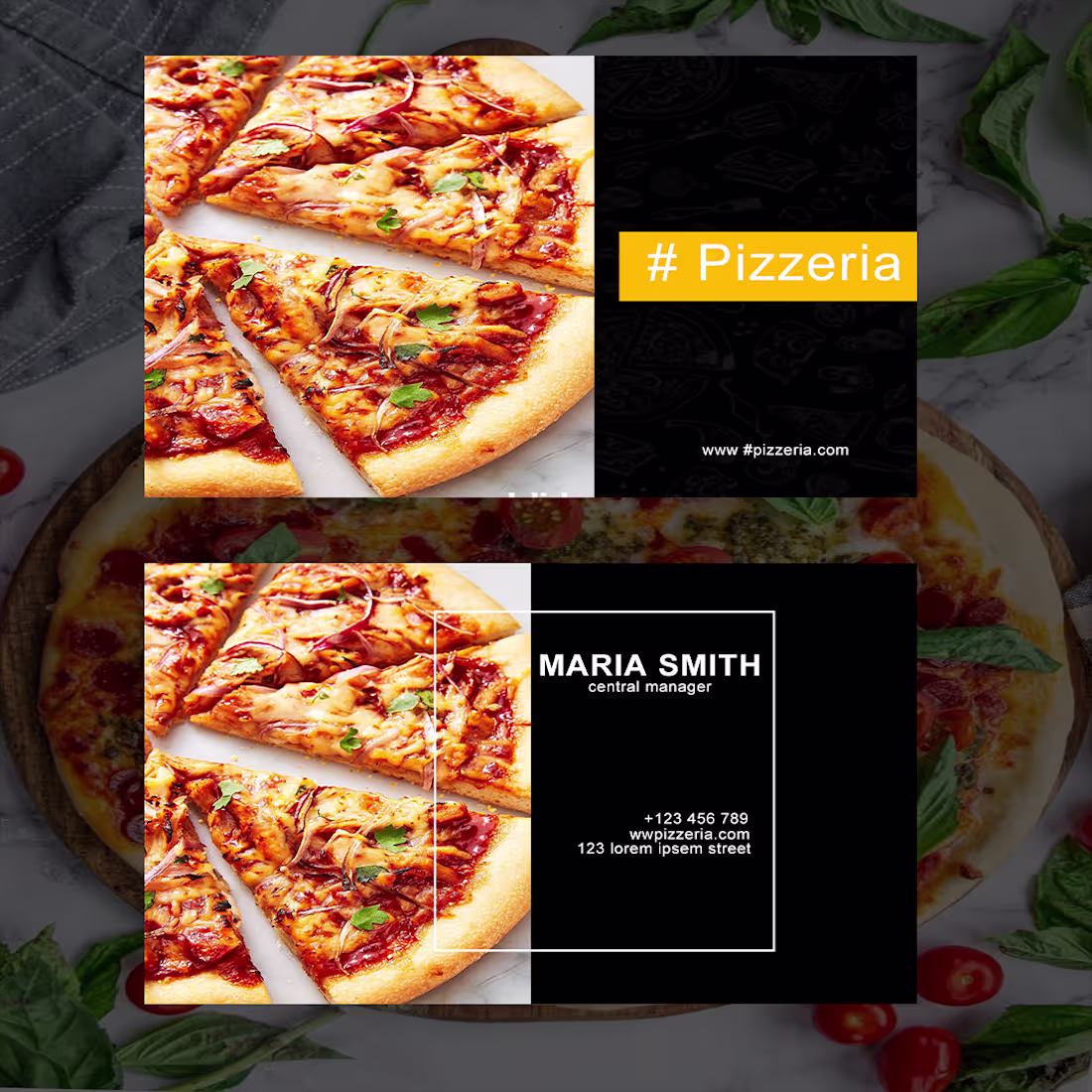 Cover image for A modern and appetizing pizzeria