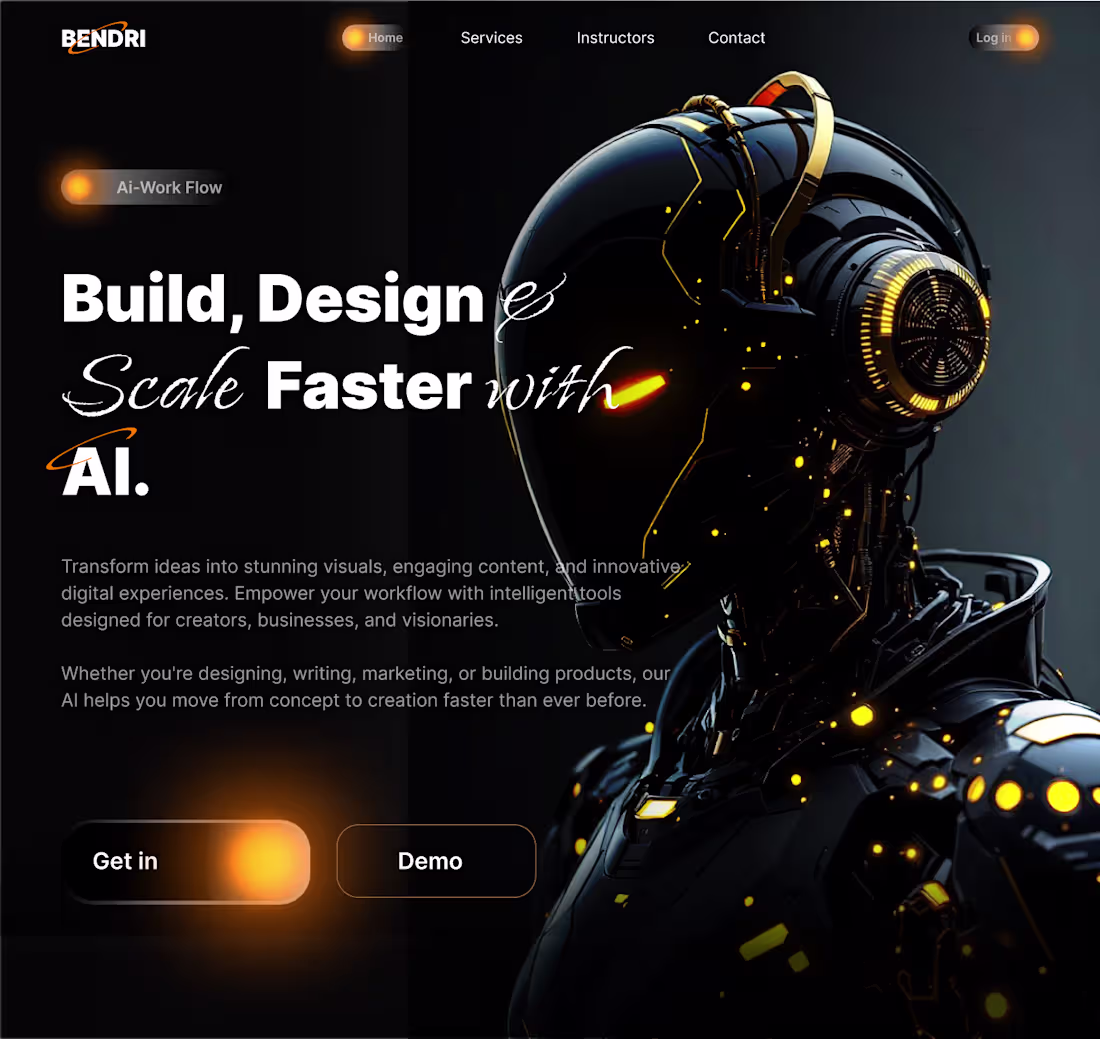 Cover image for Title: Bendri – AI Workflow