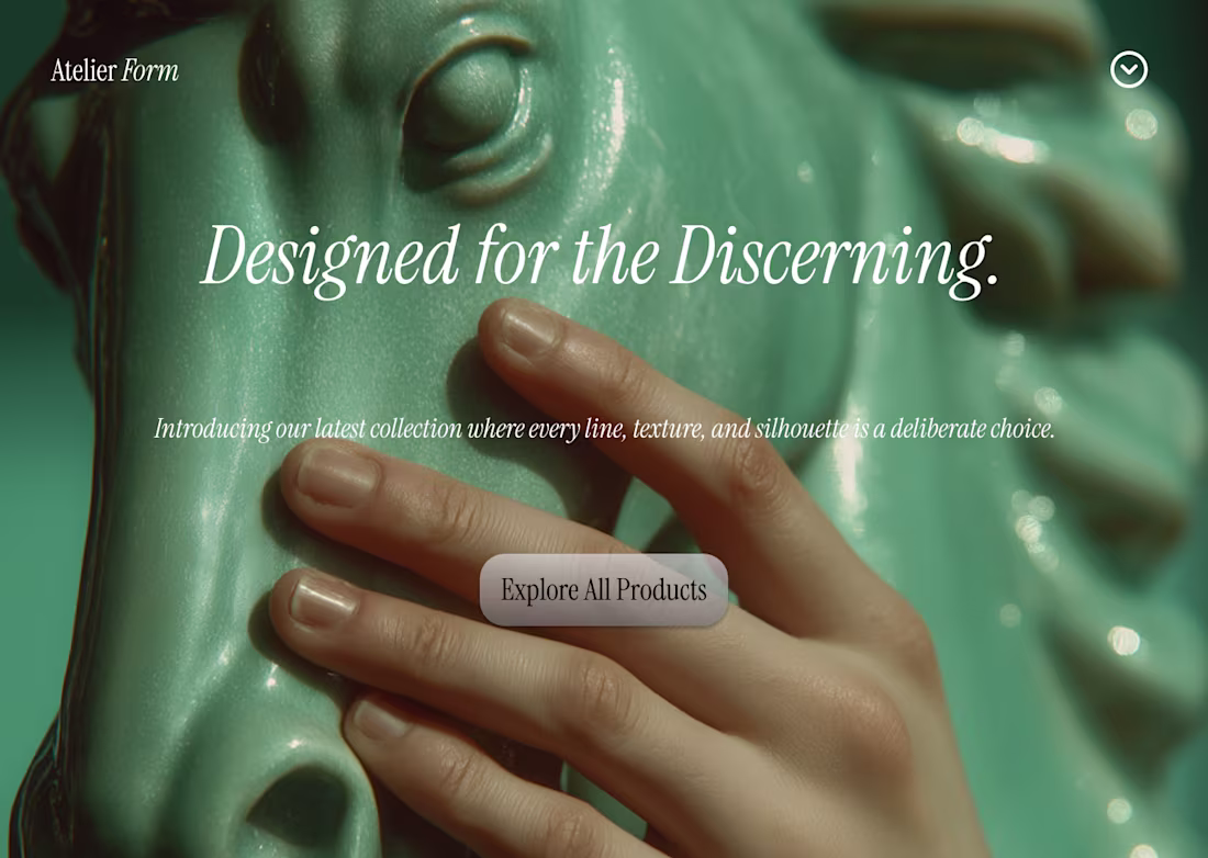 Cover image for Atelier Form Luxury Interior design ecommerce and branding