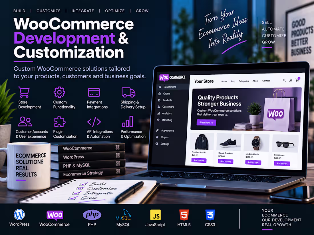 Cover image for WooCommerce Development & Customization