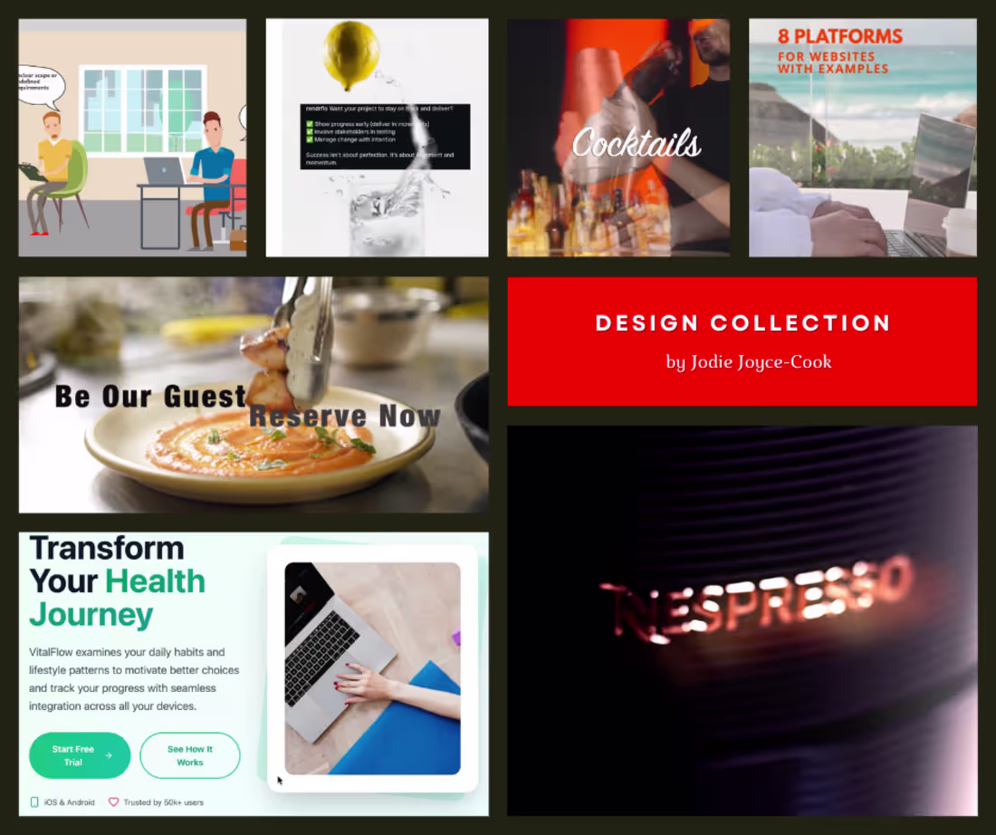 Cover image for Just finished the first draft of my Portfolio Website. Check...