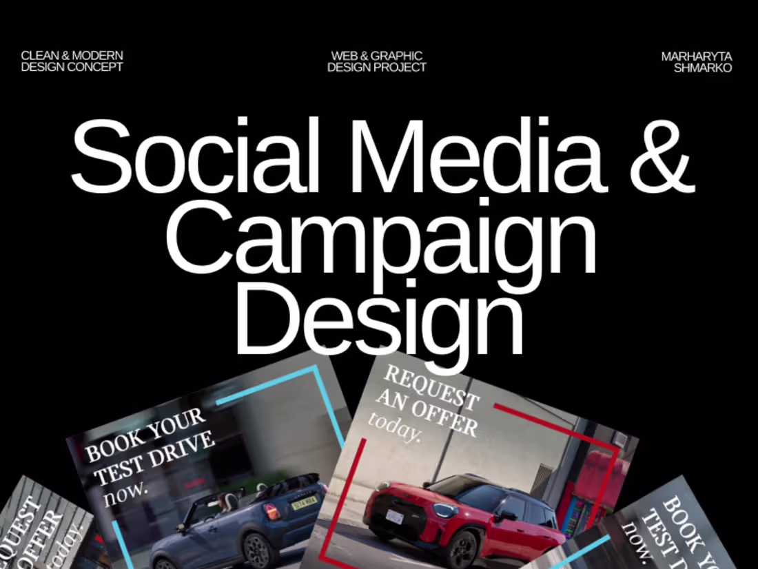 Cover image for Social Media & Campaign Design