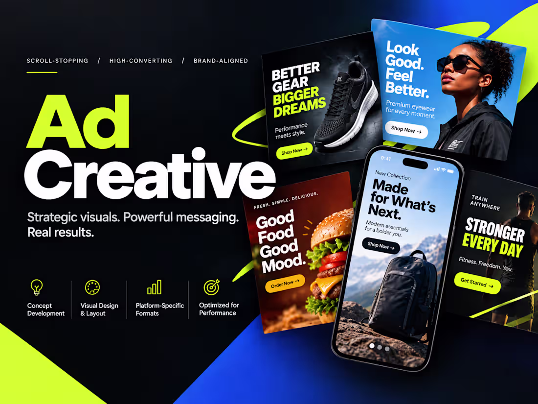 Cover image for Scroll-Stopping Ad's Built to Convert