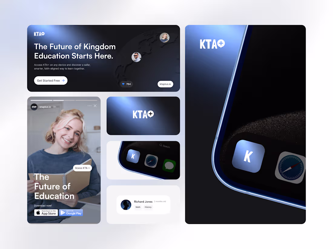 Cover image for Branding Strategy for SaaS Platform KTA+