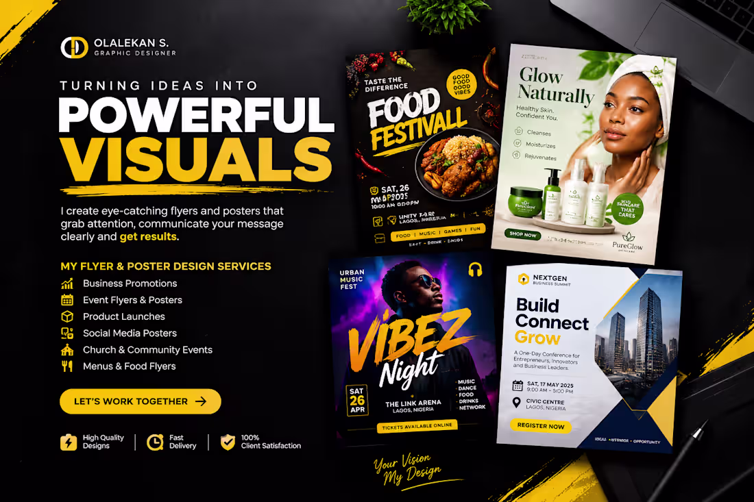 Cover image for Promotional Flyer & Poster Design
A