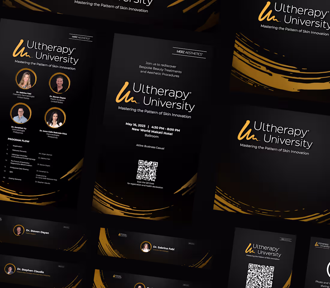 Cover image for Event Design for Merz Ultherapy