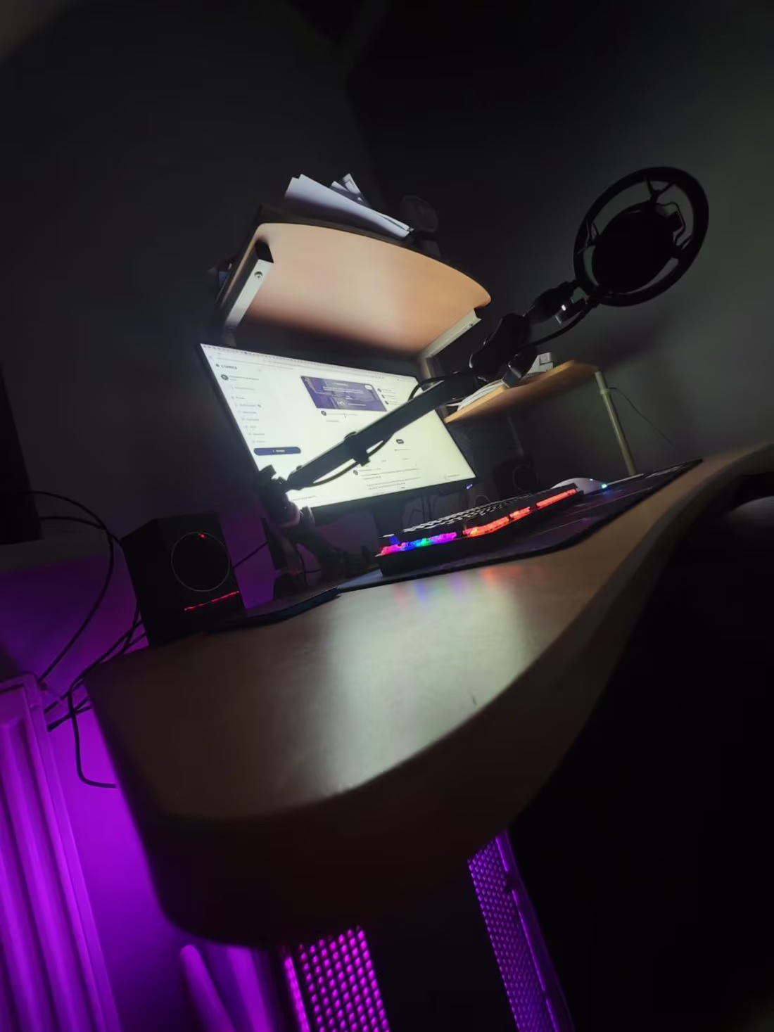Cover image for Looks like this. And yeah my desk is terrible. and the chair...