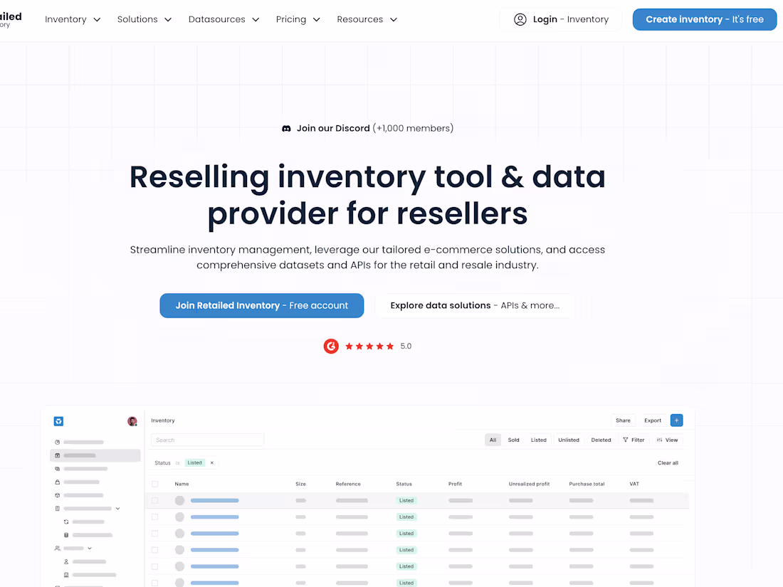 Cover image for Retailed.io - Inventory Management
