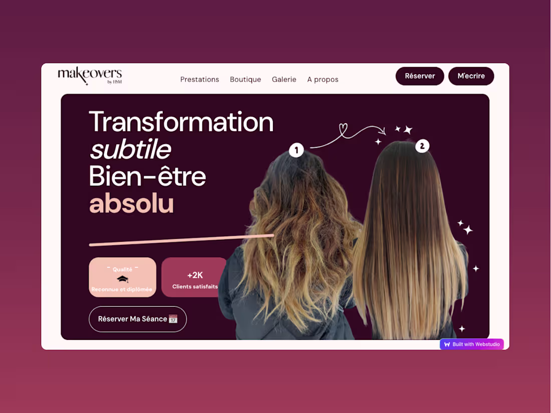 Cover image for Digital Transformation for Hairstylist Makeovers by HSM