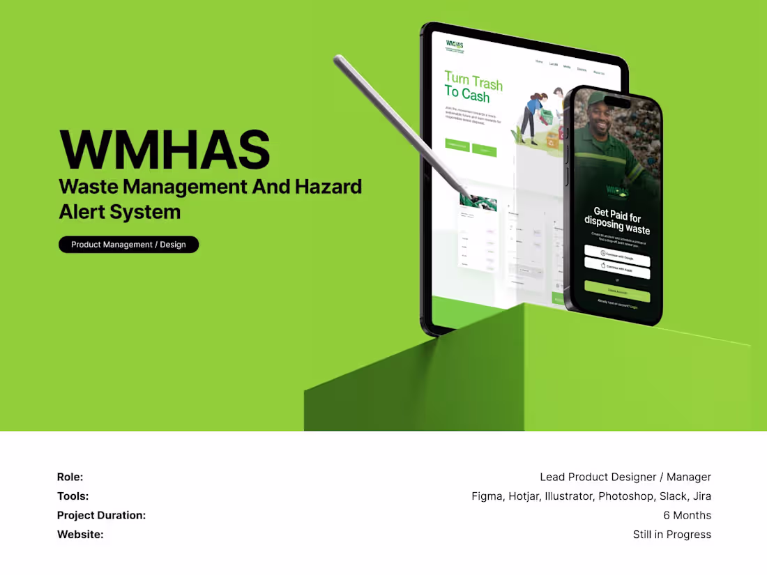 Cover image for WMHAS - Branding, Product Design / Management