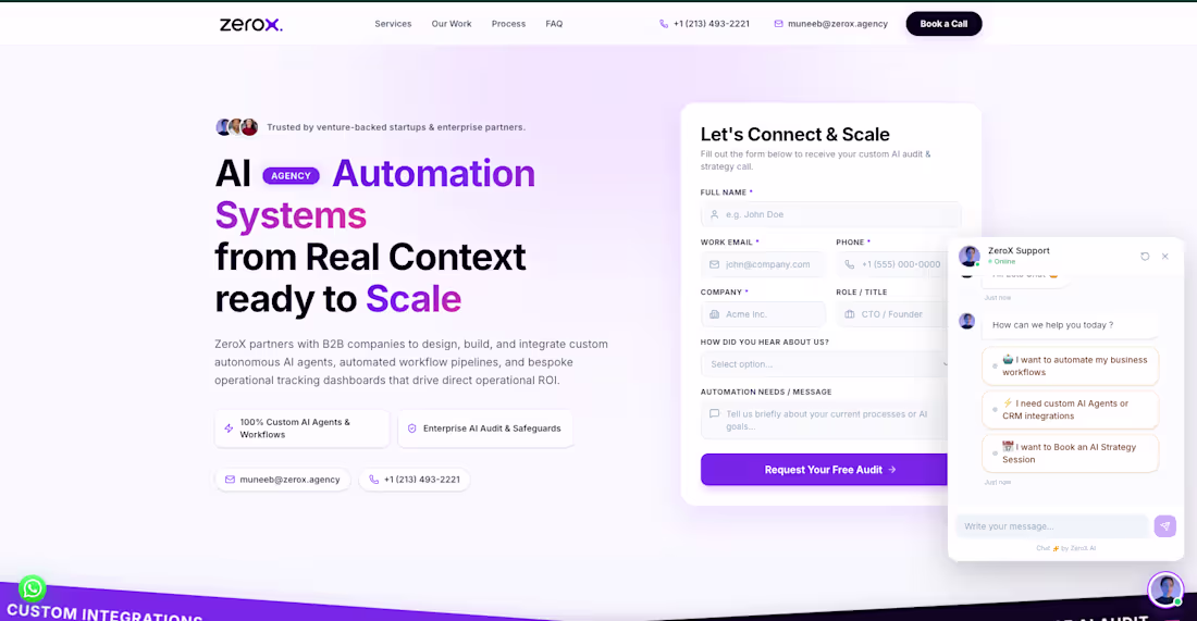 Cover image for ZeroX website