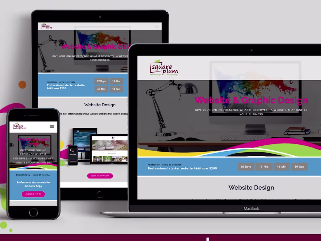Cover image for One-Page Website Setup
