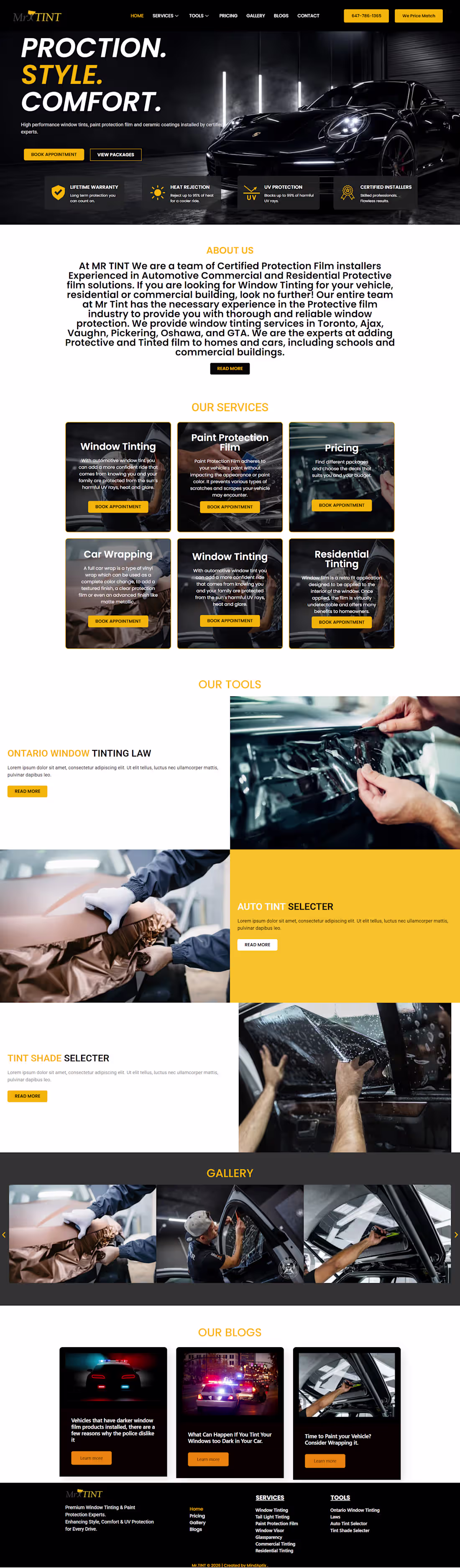 Cover image for Designed and developed a modern,
