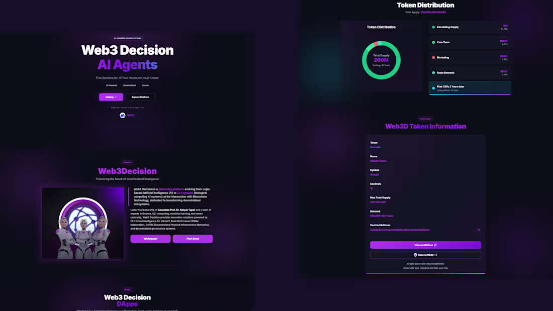 Cover image for Transforming Web3 Tools: AI-Powered Blockchain Website Design
