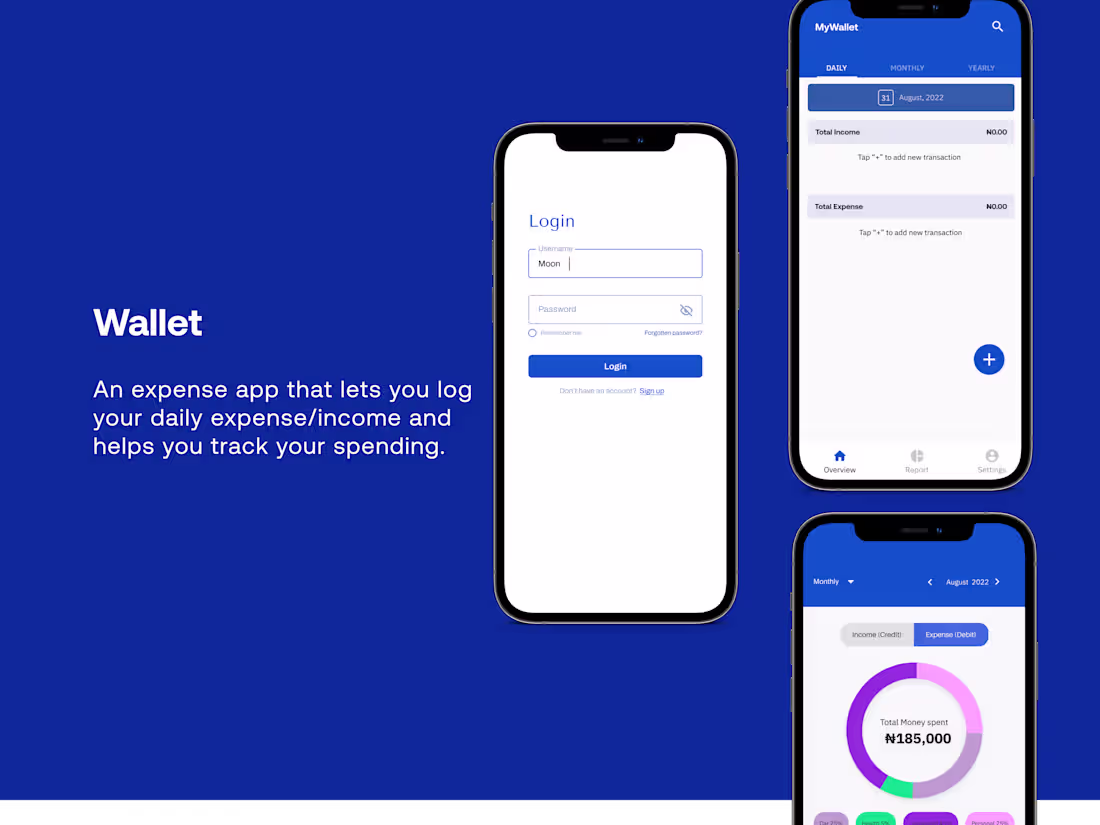 Cover image for Wallet - Expense and Savings App