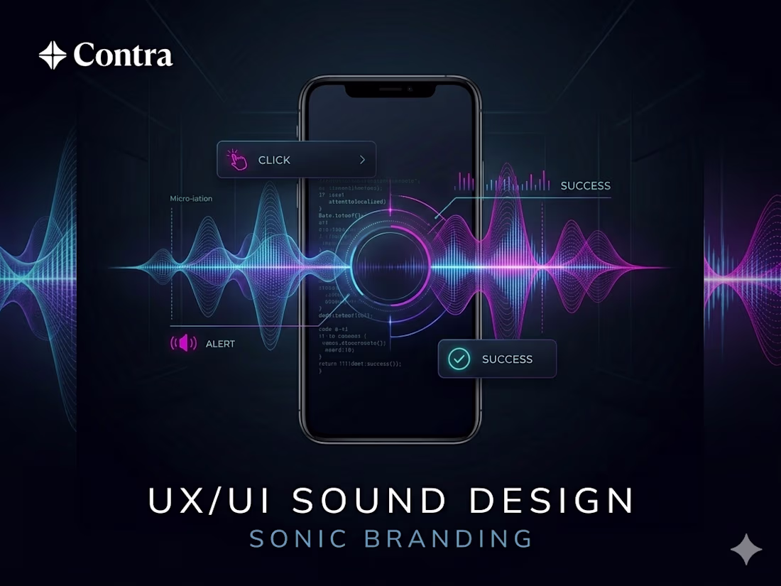 Cover image for UX/UI SOUND DESIGN