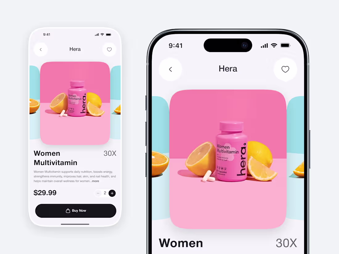 Cover image for Expert UI/UX Designer Needed for Supplements E-commerce App