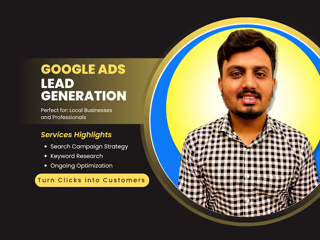 Cover image for Google Ads Lead Generation for Local Businesses