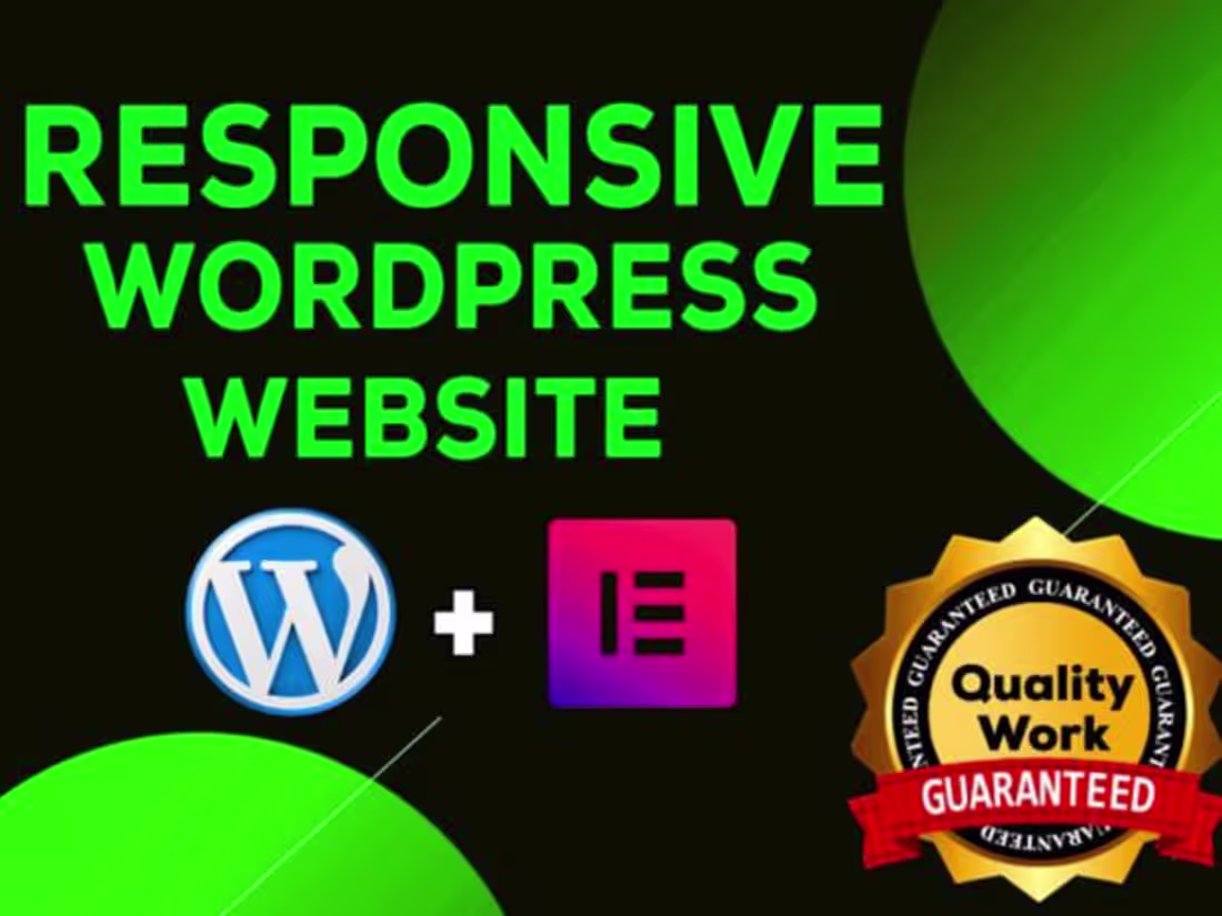 Cover image for WordPress Portfolio Website