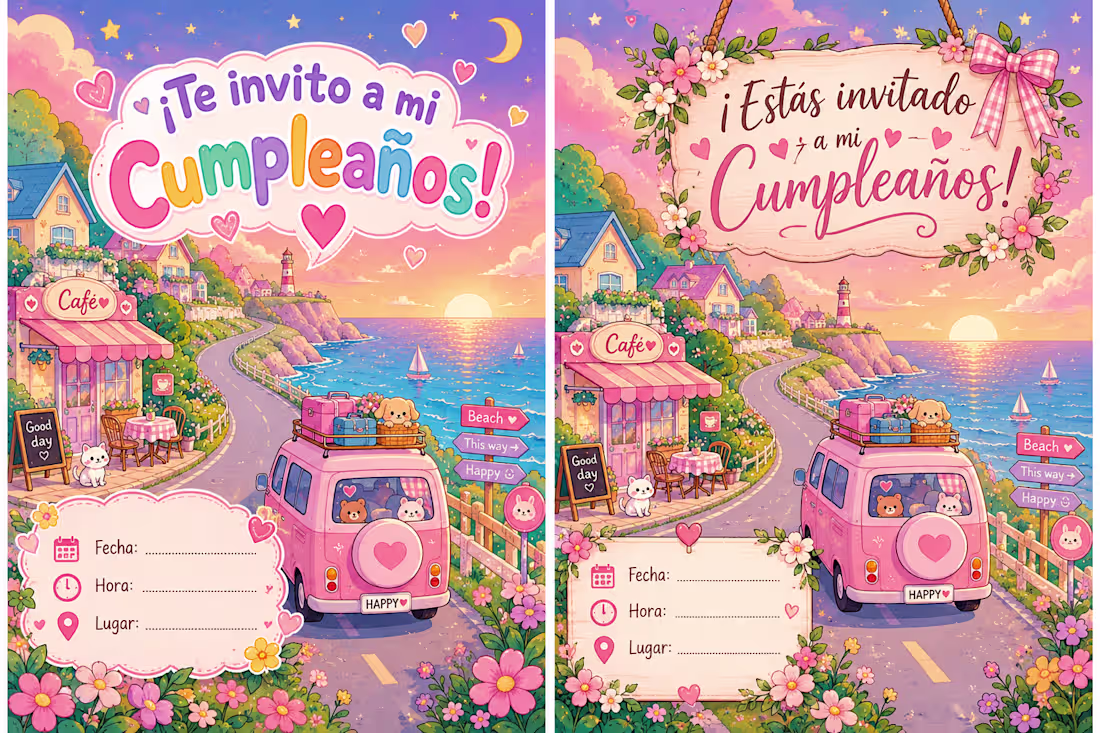 Cover image for Custom Birthday Invitation Design