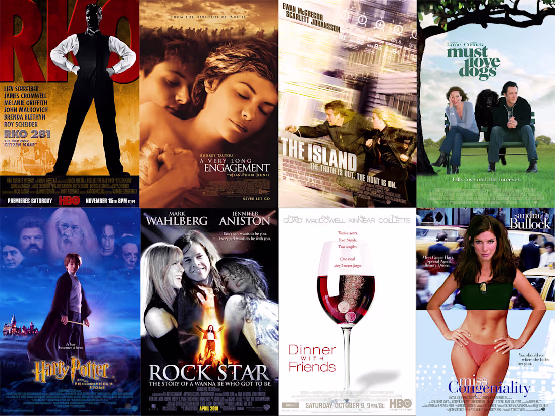 Cover image for Various Film Posters / Key Art for Warner Bros & HBO