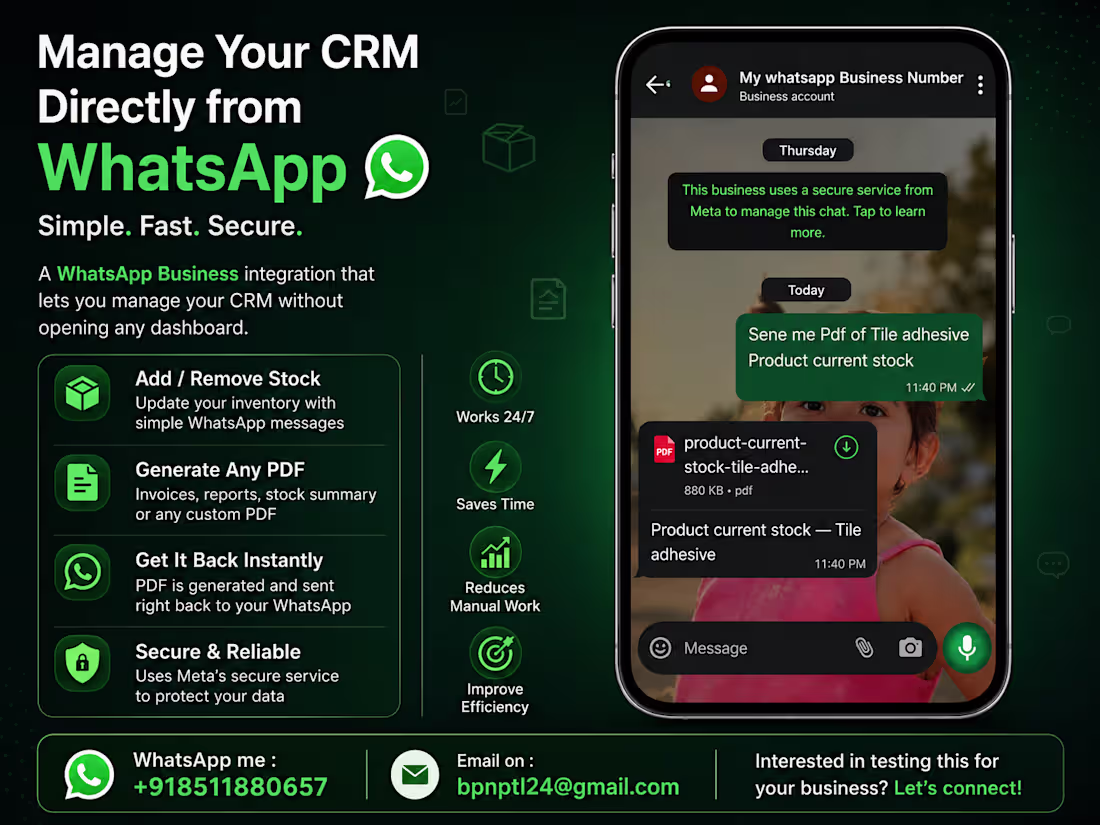 Cover image for 🚀 WhatsApp Business + CRM