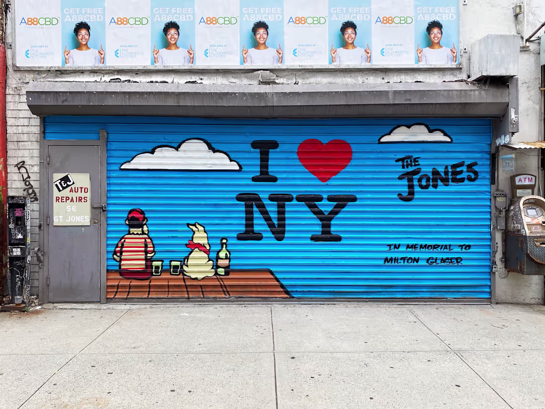 Cover image for The Jones NYC Mural Design & Painting