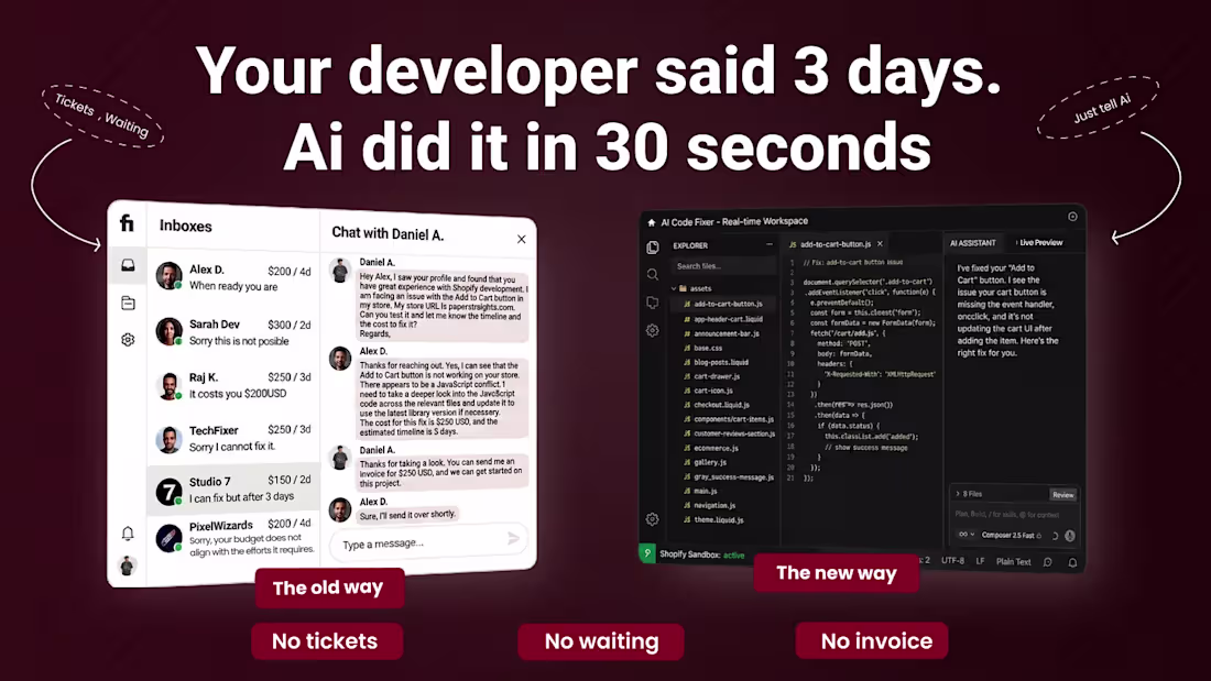 Cover image for I've build Ai theme Code