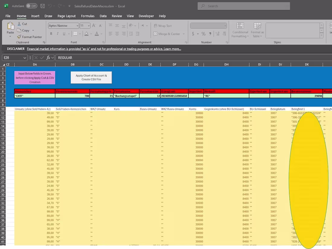 Cover image for DATEV Data Conversion from Amazon Sales & Payments for VAT in Ge