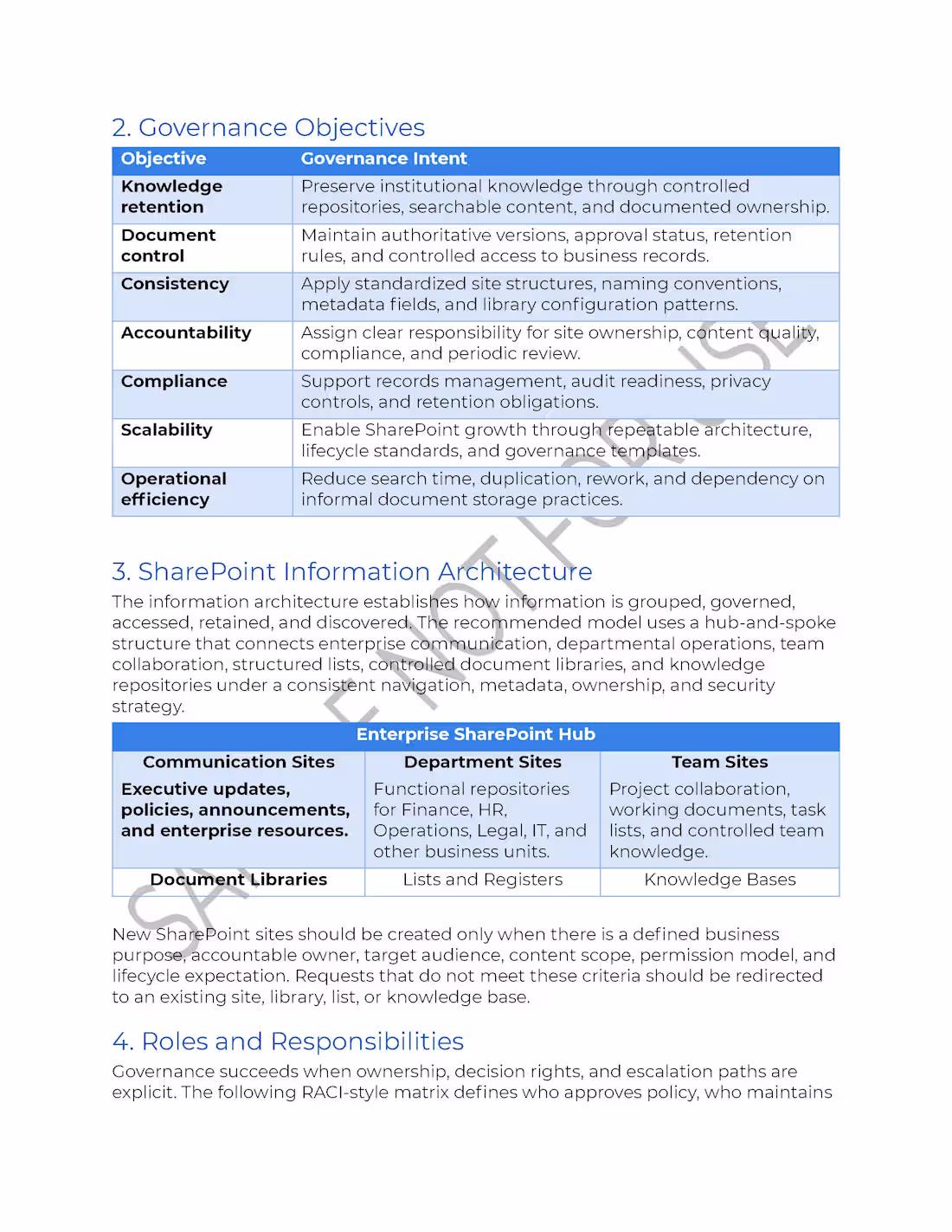 Cover image for This is a project for Sharepoint Governance
