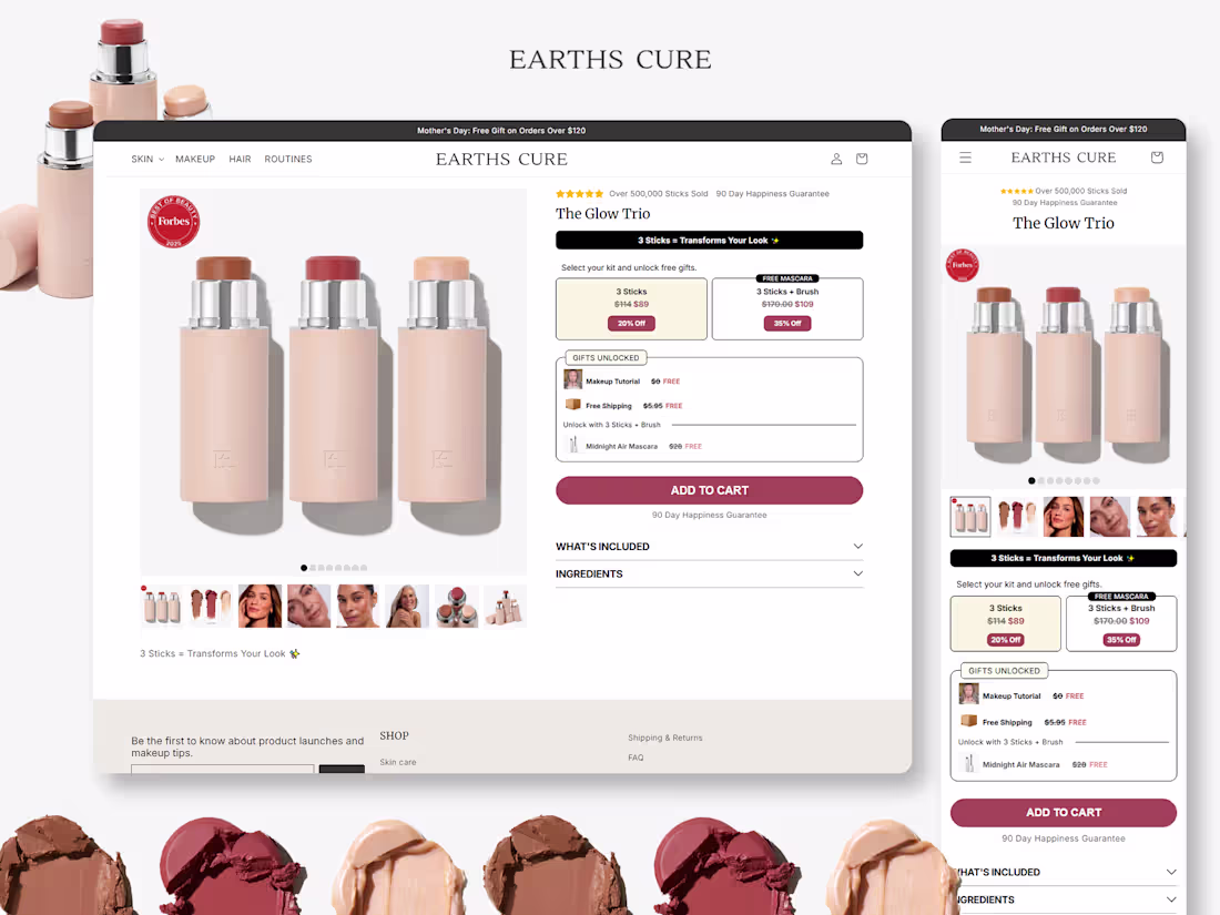 Cover image for Shopify Replo Landing Page with Bundle Packs & CRO Optimization