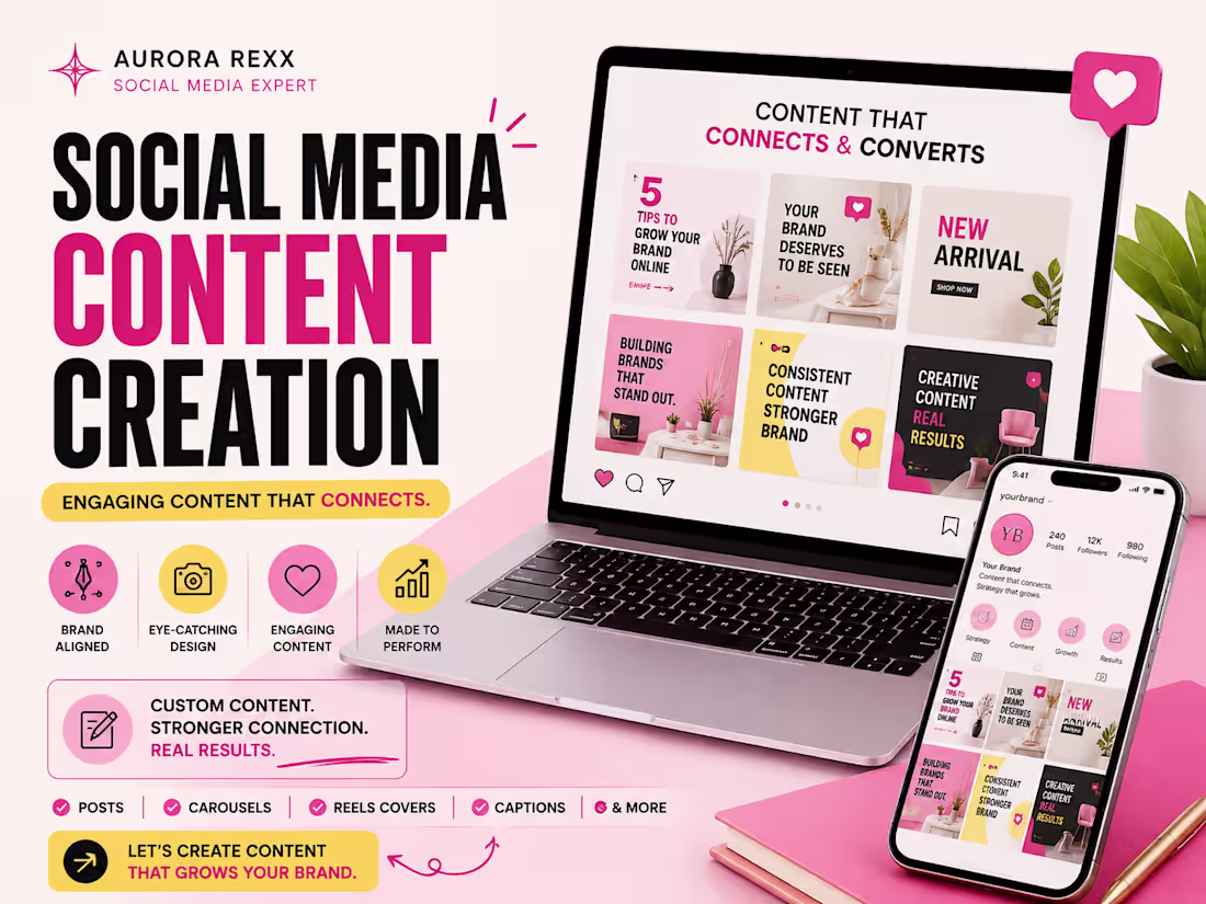Cover image for Social Media Content Creation
