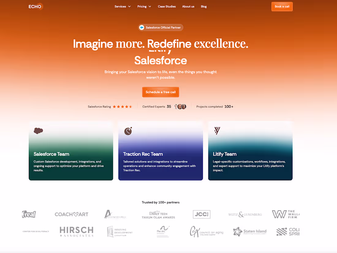 Cover image for Echo Technology Solutions | Salesforce Partner
