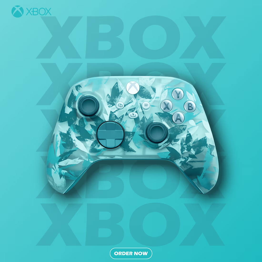 Cover image for Xbox Icy Blue Crystal Edition