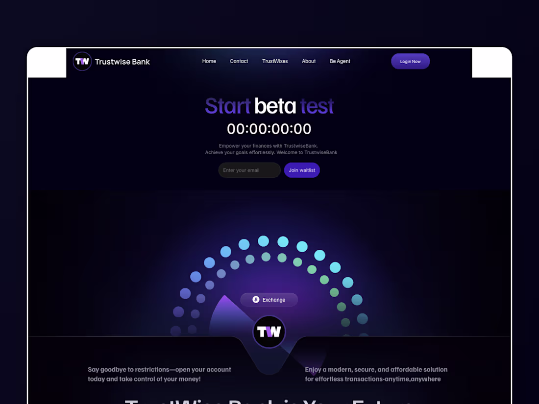 Cover image for US bank account with Crypto