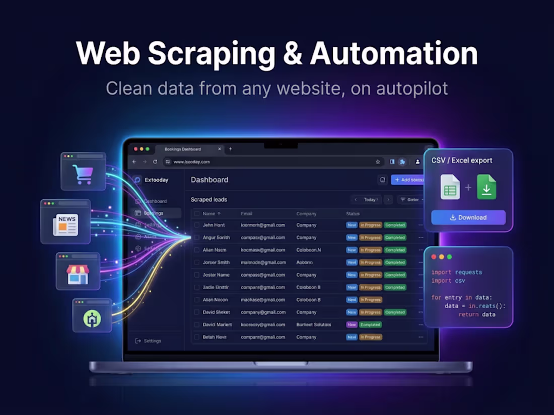 Cover image for Web Scraping and Browser Automation with Python