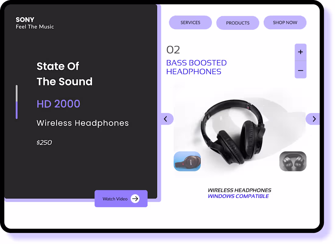 Cover image for UI Of Headphone