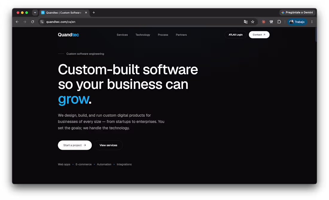 Cover image for Corporate Website for Software Engineering