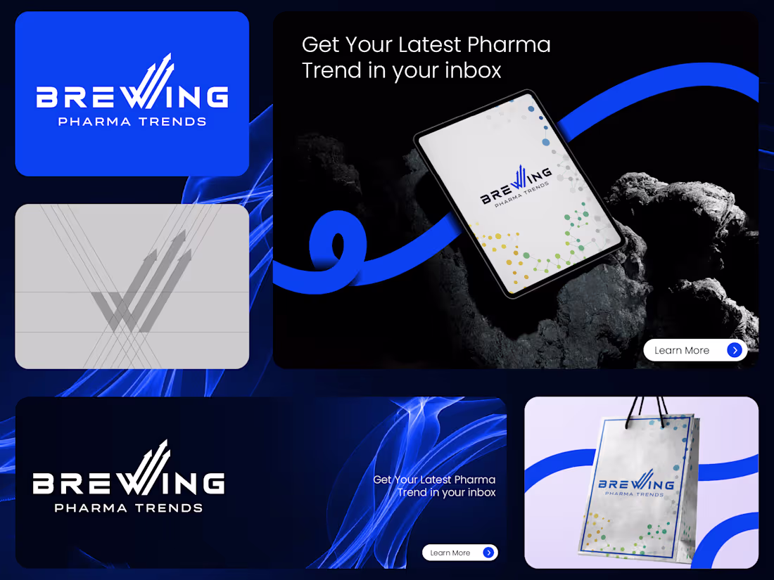 Cover image for Modern Brand Identity for Pharma Brand