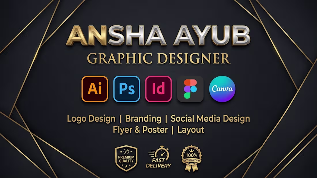 Cover image for Professional Brand Identity & Graphic Design Services