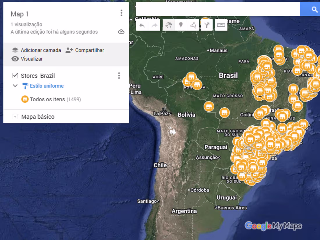 Cover image for Point monitoring with Google My Maps