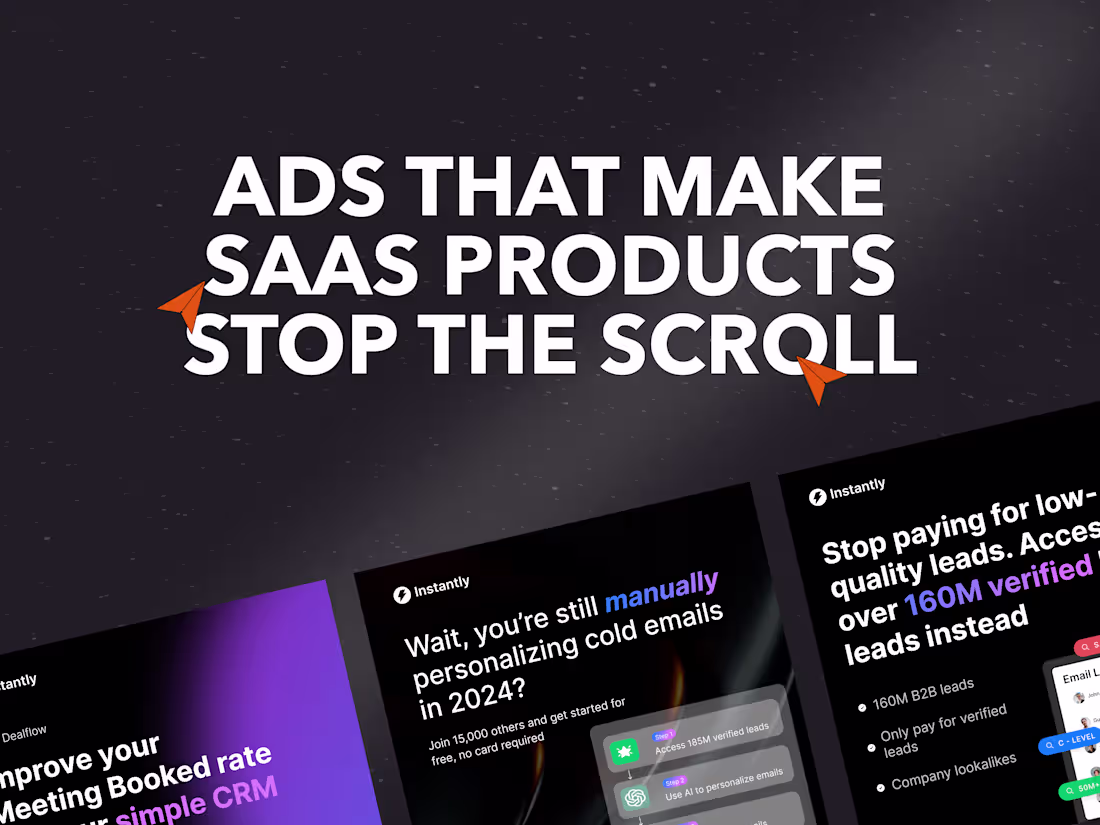 Cover image for B2B SaaS Ad Creative Pack 
