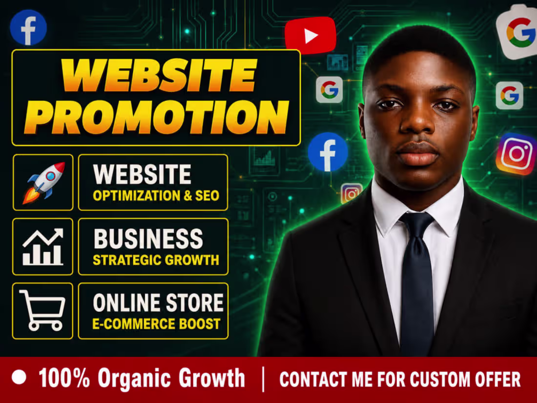 Cover image for Website Promotion & Organic Traffic